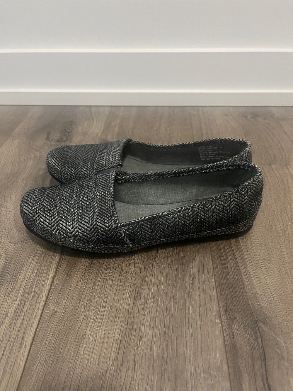 Bare Traps Grey Slip On Loafers